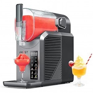 Slushie Machine - 72 Oz Frozen Drink Maker, No Ice Needed, Slushy Machine for Home with 7 Preset Programs, Self-Cleaning, for Frozen Margaritas, Ice Cream, and More