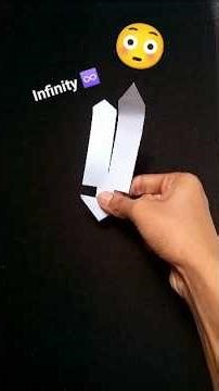Infinity Paper Helicopter! ♾️😳 #shorts