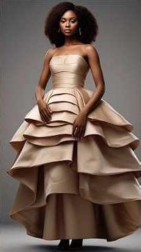 Trendy Layered Ruffle Dress Designs for Ladies ✨