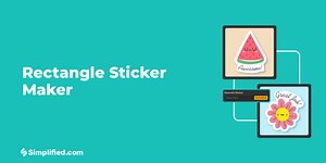 Rectangle Sticker Maker: Create Custom Stickers Easily