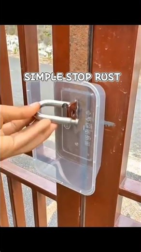 Rainproof & Rustproof Padlock Protector (Simple DIY Hack) 🔒