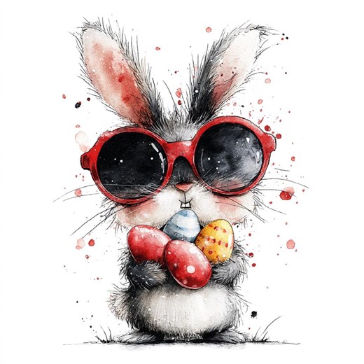 30 Rabbit Clipart ; Whimsical Bunny Graphics for Junk Journal Card Making Art - Etsy