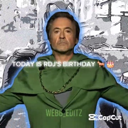 Today is RdJ's Birthday April 4th @RobertDowneyJrOfficial Happy Birthday GOAT 🐐 🎂