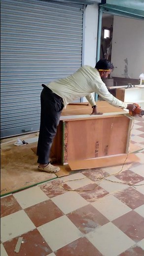 Modern Kitchen Counter Installation Process