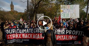 Thousands Attend Glasgow Climate Protests