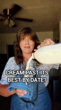 How to Save Cream Past Its Best By Date.