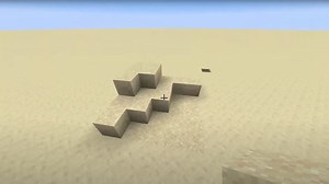 How to make a sand trap in Minecraft?