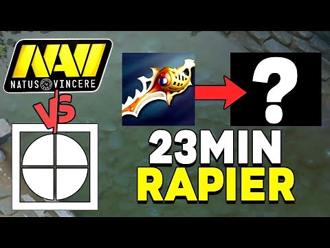WTF FASTEST 200 IQ Rapier Build in Dota 2 History?! Na`Vi vs EXTREMUM - ESL One DPC CIS