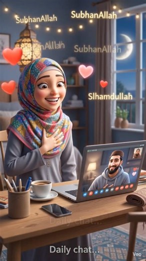 “😱Bas chat hi toh hai…ya gunaah ki shuruaat? 💔”#youtubeshorts #shortsfeed #deen #animation #cartoon
