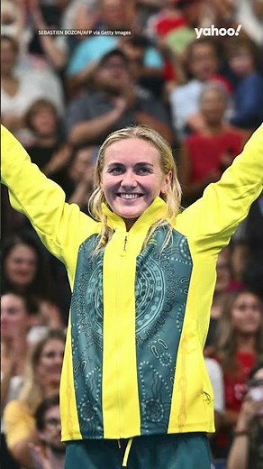 Why Ariarne Titmus is stepping away from swimming after Paris Olympics | #shorts #yahooaustralia