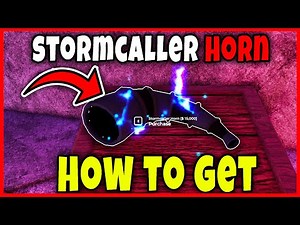STORMCALLER HORN LOCATION - HOW TO GET & WHAT IT DOES [DIG] - Roblox