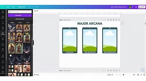 Custom Tarot Cards, Tarot Cards Deck, Tarot Cards Printable, Digital Tarot Cards, Tarot Card Template, Custom Tarot Deck, Personalized Cards - Etsy