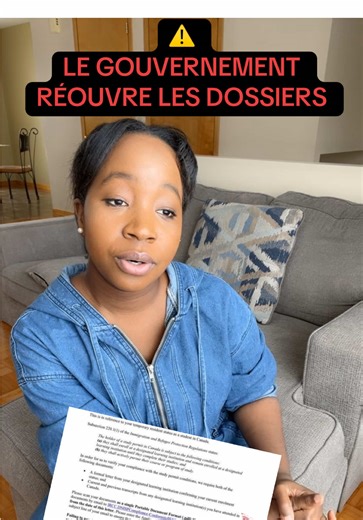 C’est sérieux, le gouvernement du Canada réouvre les dossiers d’immigration notamment d’étudiants étrangers !! Ils demandent des justificatifs supplémentaires (preuve d’assiduité aux études, relevés de notes, preuve d’heures de travail…) ! Répondez et bonne chance !!! #canada #canada_life🇨🇦 #immigration #visa #quebec