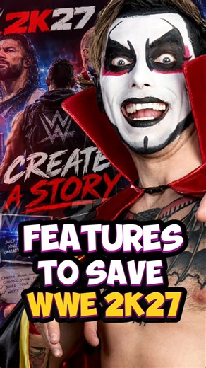 INSANE NEW Features To Save WWE 2K27! #wwe2k26 #wwe #gaming