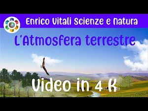 THE EARTH'S ATMOSPHERE. STRUCTURE AND COMPOSITION. 4K ANIMATED VIDEO.