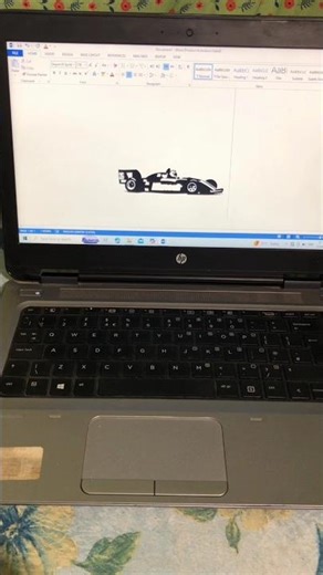 Shortcut Key In MS Word For Race Car