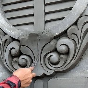 250K views · 676 reactions | Sculpting Flowers and Leaves with Cement and Sand | DIY & Crafts | Facebook