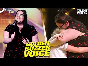 Shy Supermarket Singer Gets Golden Buzzer! | BGT 2025
