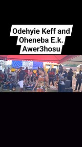 Oheneba E.k song Awer3hosuu live performance with Odehyie Keff at Ahafo-Adroba | Guitar players And Singers