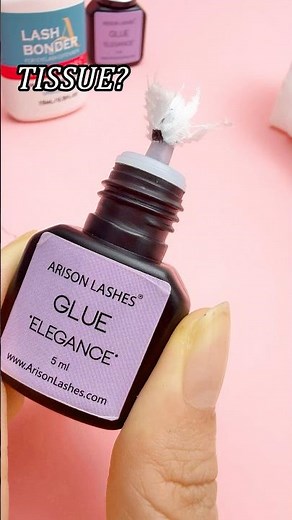 Stop Wiping Lash Glue Like This 🛑