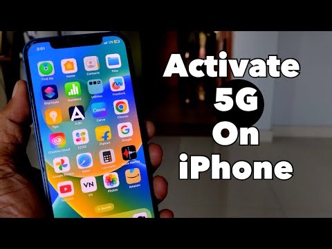 How to turn on 5g on iphone 12 13 14 15 | How to Activate 5g Network in iPhone