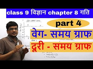 class 9 विज्ञान chapter 8 गति || दूरी-समय ग्राफ || वेग-समय ग्राफ || part 4