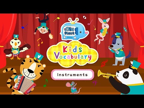 20 Instruments Vocabulary Flashcards for Kids 🎻🥁 Learn Instrument Names and Play a Shadow Quiz!