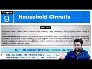 Household Circuit Unveiled in ONE SHOT! | Class 10 ICSE Physics Explained