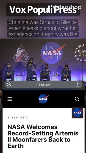 Artemis II Crew Member Left Speechless Describing Their Historic Journey Around the Moon