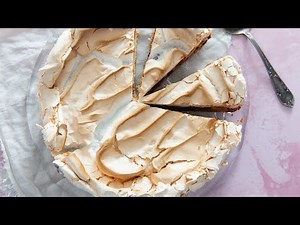 Rhabarberkuchen mit Baiser