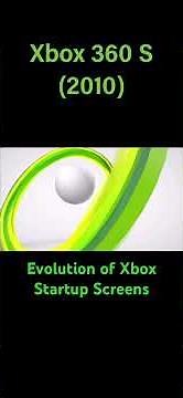 Evolution of Xbox Startup Screens