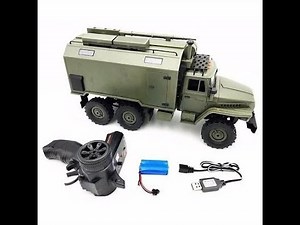 WPL b 36 kit. URAL 6x6.Unboxing And Review