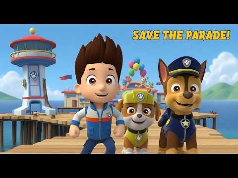 Paw Patrol Mission: Save the Wobbly Pier Parade!