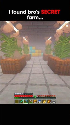 Bro Thought He Hidden This Secret Room... 😭 🤫🌿 #shorts #minecraft