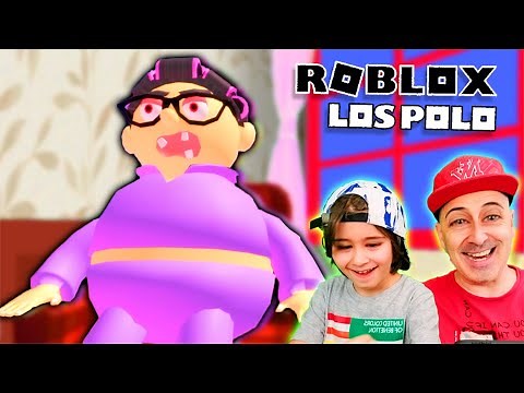 Los Polo escapan de la casa de la ABUELA en ROBLOX