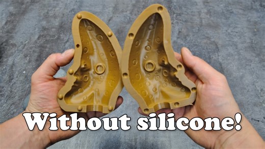 3D mold creation without silicone – easy alternative method