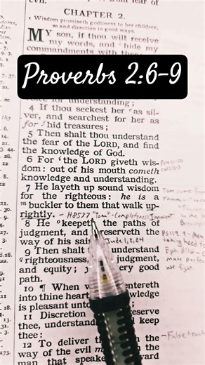 Proverbs 2:6-9 #wisdom