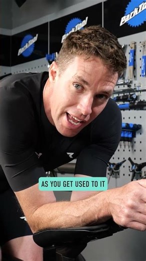 The height of your aero bar pads! 🚲📐