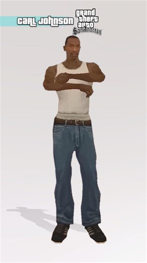 GTA Protagonists Idle Animations Evolution 🤯 (Part 1) #gta #gta5 #gtasanandreas