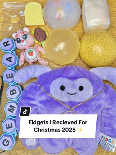 Happy new year to you all 💕 better late than never when it comes to uploading a vid 🤭💖 #fidgettoys #sensorytoys #neurodivergent #fidgetcollection #christmashaul