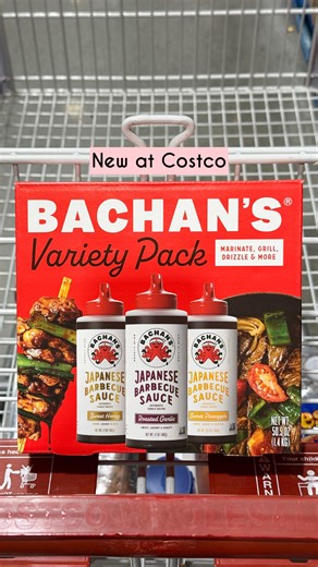 11K views | Japanese Barbecue Sauce Variety Pack at Costco. Sweet Honey, Roasted Garlic, and Sweet Pineapple. Marinate, grill, drizzle, and more. • #barbecuesauce #costcoaisles #costcofinds #costco | Costco Aisles | Facebook