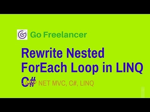 Rewrite Nested ForEach Loop in LINQ C#