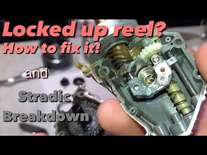 How to Fix a Seized Up Reel! | How to Fix a Loud Shimano Stradic