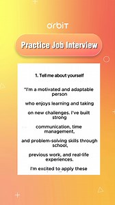 1.5K views · 16 reactions | Sharing some interview tips— because landing the job starts with feeling confident and prepared! ✨ #InterviewTips #CareerGrowth #OrbitTeleservices #fypシ゚ #englishlearning #english | Orbit Teleservices | Facebook