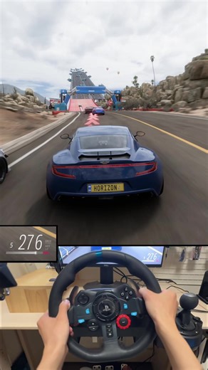 980HP Aston Martin One-77 vs Mega Ramp | Forza Horizon 5