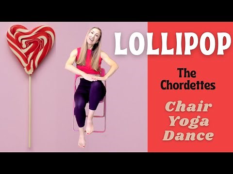 LOLLIPOP The Chordettes 🍭Easy seated chair workout SENIORS/LIMITED MOBILITY 🪑 Chair Yoga Dance