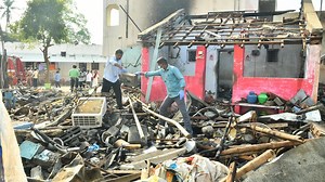 Four dead after crackers dumped in a house explode in Namakkal