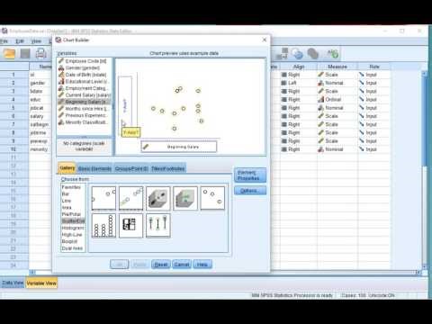 SPSS - Scatterplot (via Chart builder)