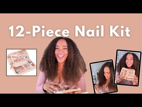 Amazon Manicure Nail Kit Review | 12-Piece Set That Actually Works