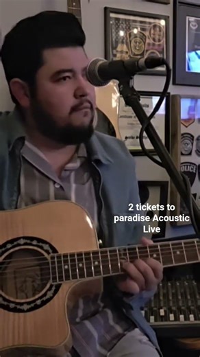 2 Tickets to Paradise Acoustic Cover Live #guitar #livemusic #acoustic #acousticguitar #rock